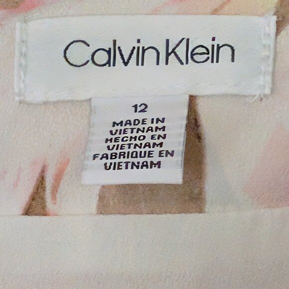 NWOT Multicolor Floral Skirt A-Line Skirt with Striped Waist and Ruffle Sz 12 - Picture 2 of 10